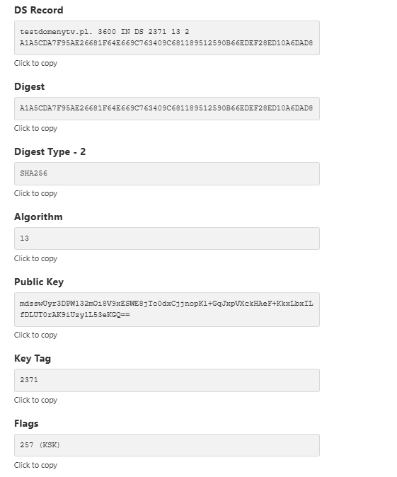 cloudflare Konfiguracja DNSSEC dla domeny