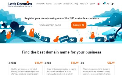 letsdomains.com portfolio